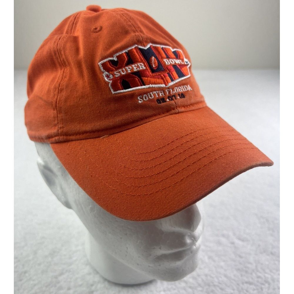 South Florida Colts 2010 Hat Baseball Cap Orange Reebok NFL Team Super Bowl XLIV